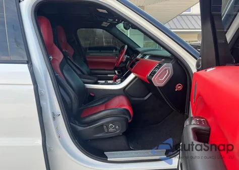 2018 Land Rover Range Rover Sport Svr из США, поврежденный, VIN SALWZ2SE7JA198973